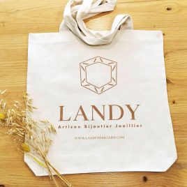 Tote-bag offert à partir de 400€ d'achat Landy Joaillerie La Rochelle